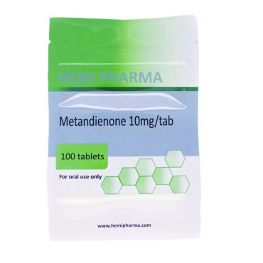 Metandienone 10mg/tab HEMI PHARMA